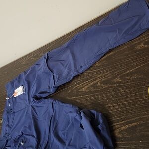 Worldwide Sportsman Nylon Strech Convertible Pants Roll Tab 14 NWT NEW